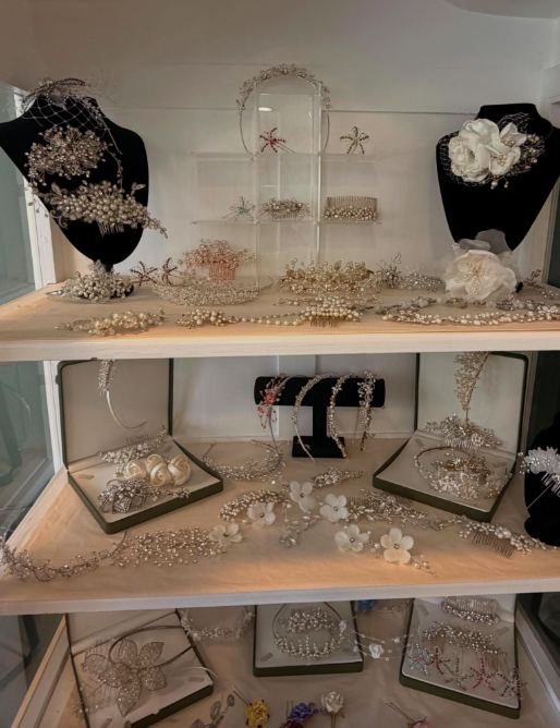 Bespoke bridal hair accessories Gosforth